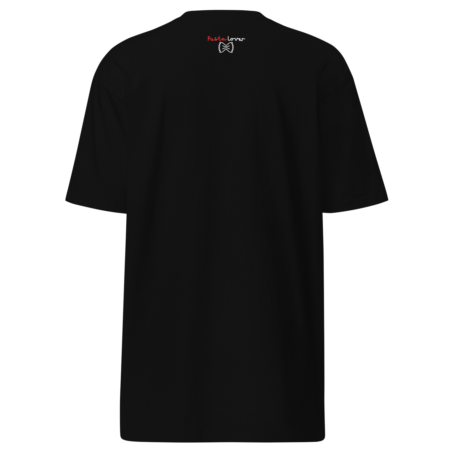 Bucatini t-shirt in black