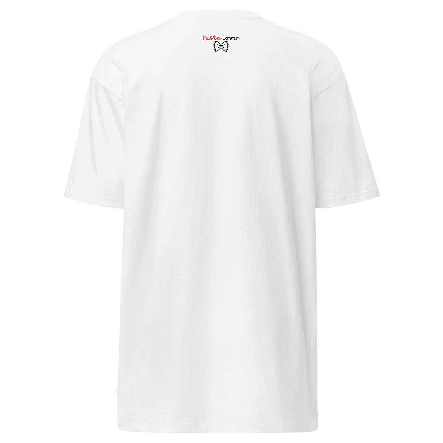 Bucatini t-shirt in white