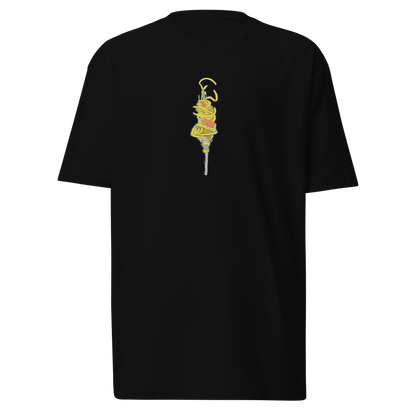 Bucatini t-shirt in black